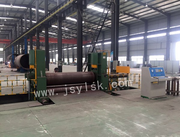 中小型上輥(gun)萬能式卷闆機