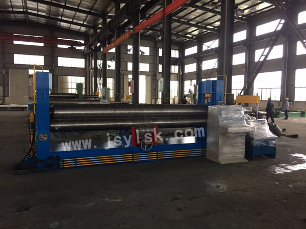 液壓三(san)輥對稱式(shì)卷闆機