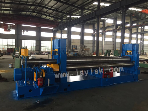 液壓三輥對(duì)稱式卷闆機