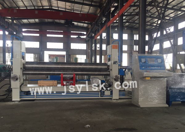 中小型上輥萬(wan)能式卷闆機